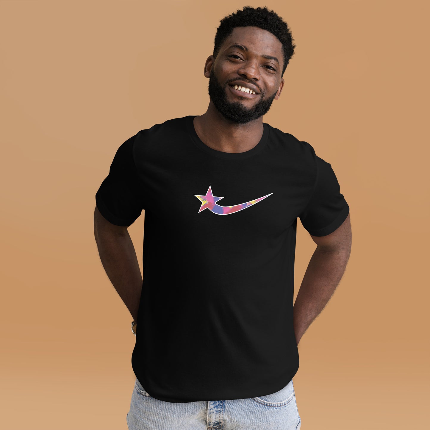 Daws Star multi color Unisex t-shirt