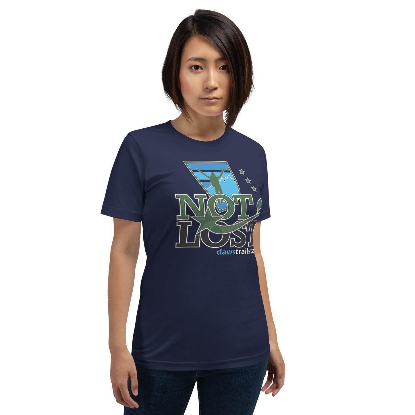 Daws trail star not lost Unisex t-shirt