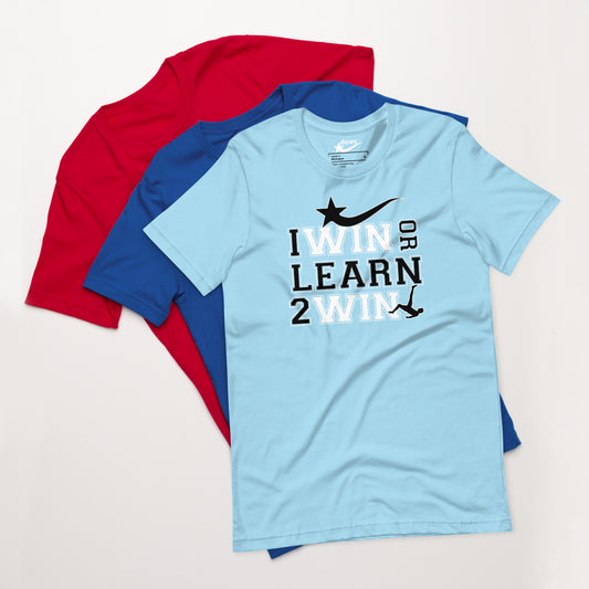 Daws I win or learn Unisex t-shirt