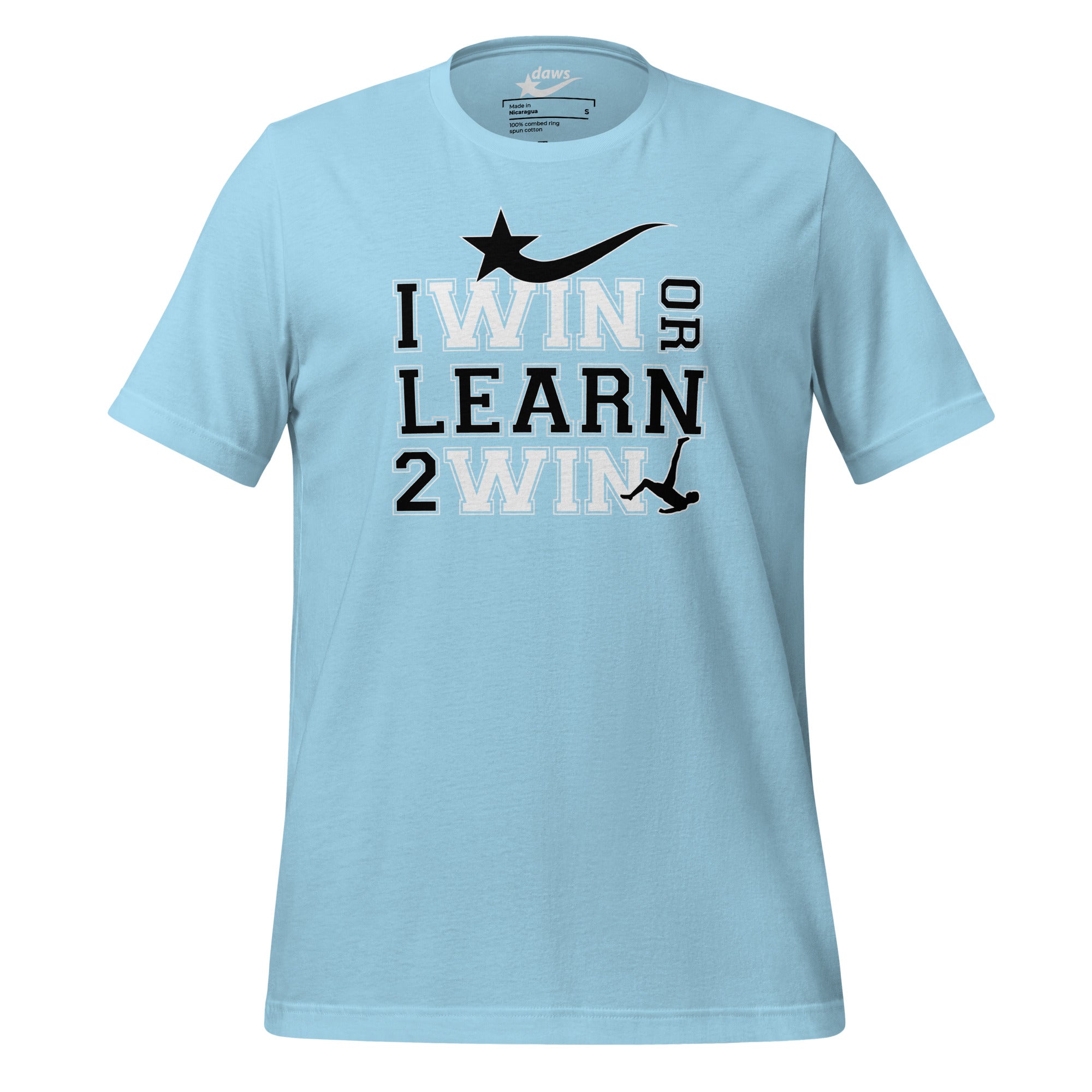 Daws I win or learn Unisex t-shirt