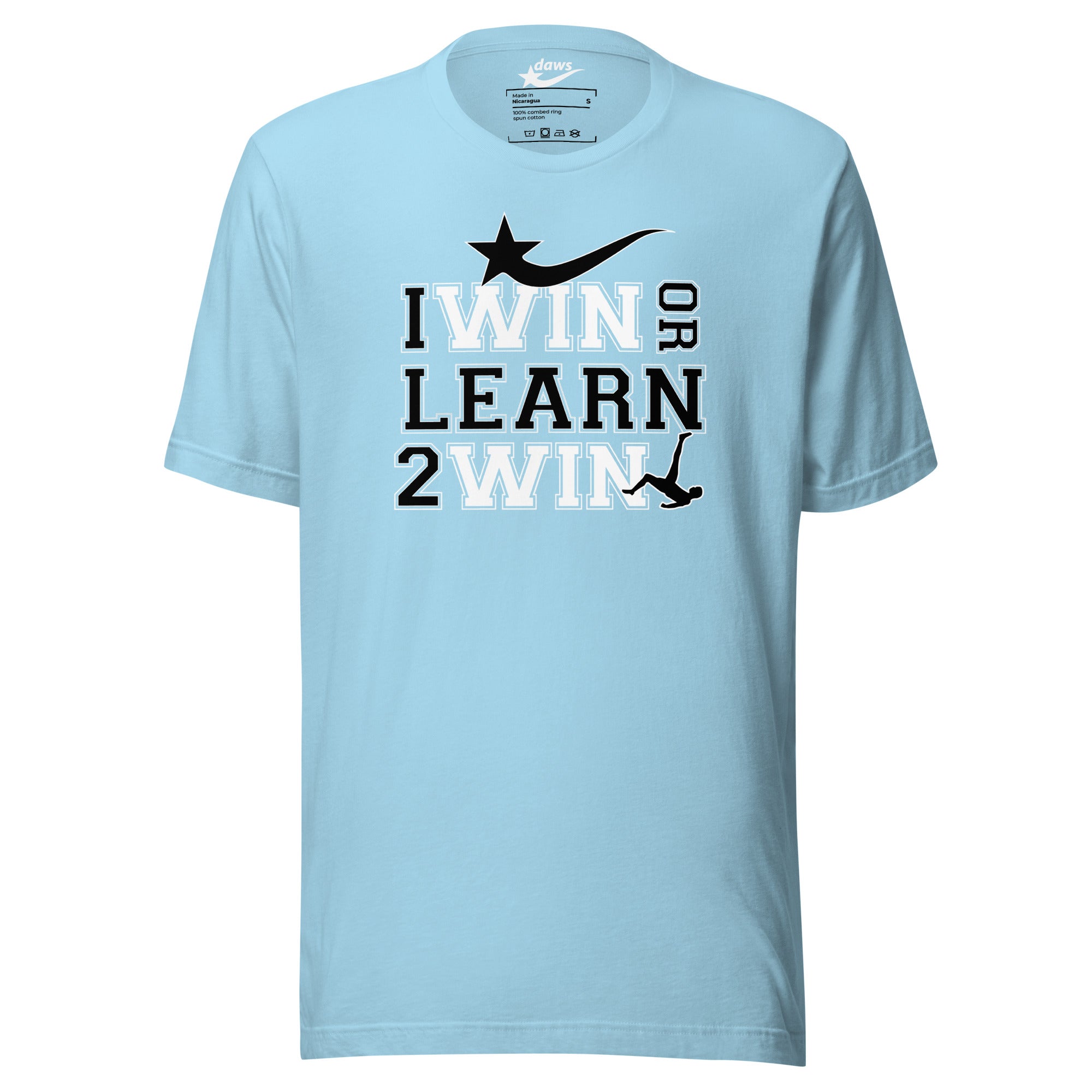 Daws I win or learn Unisex t-shirt