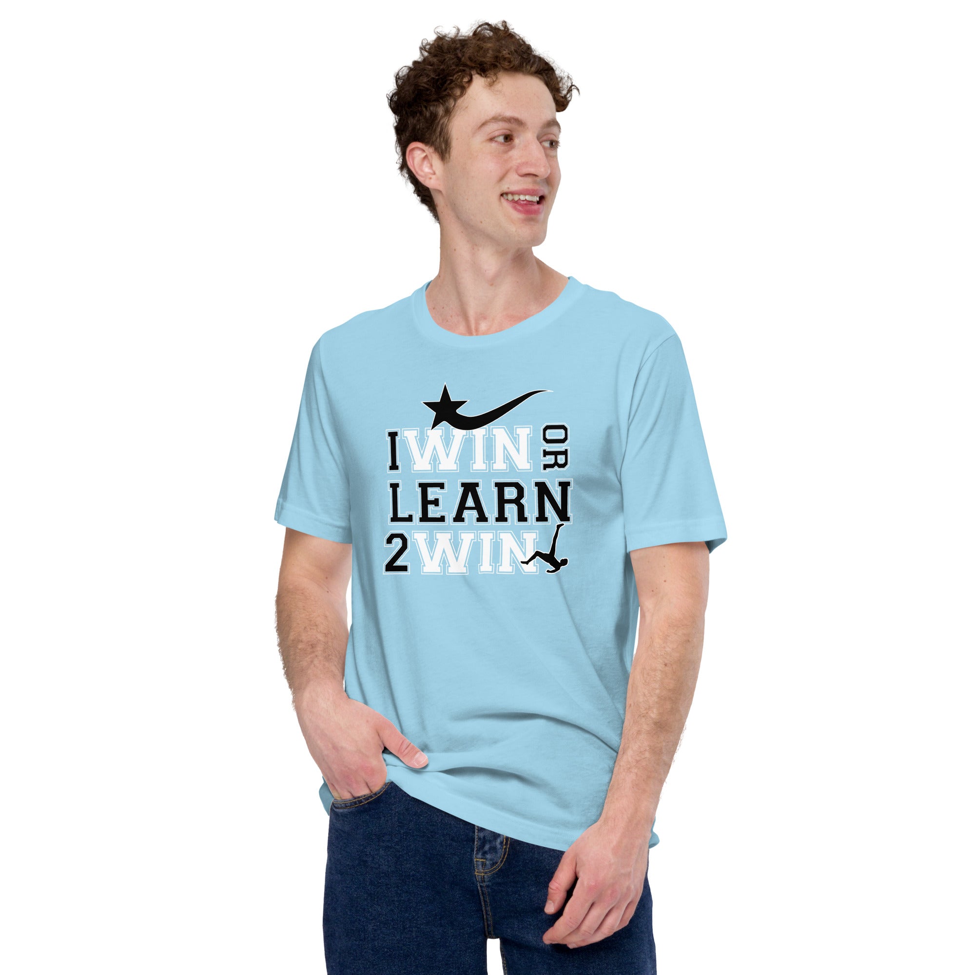 Daws I win or learn Unisex t-shirt