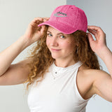 Daws pink Vintage Cotton Twill Cap