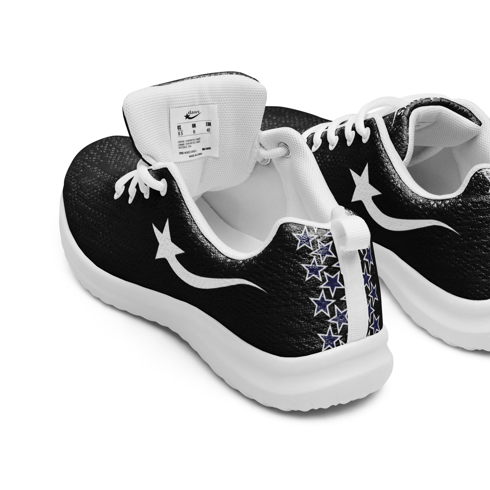 Daws Star Classic Black Women’s running shooting star shoes