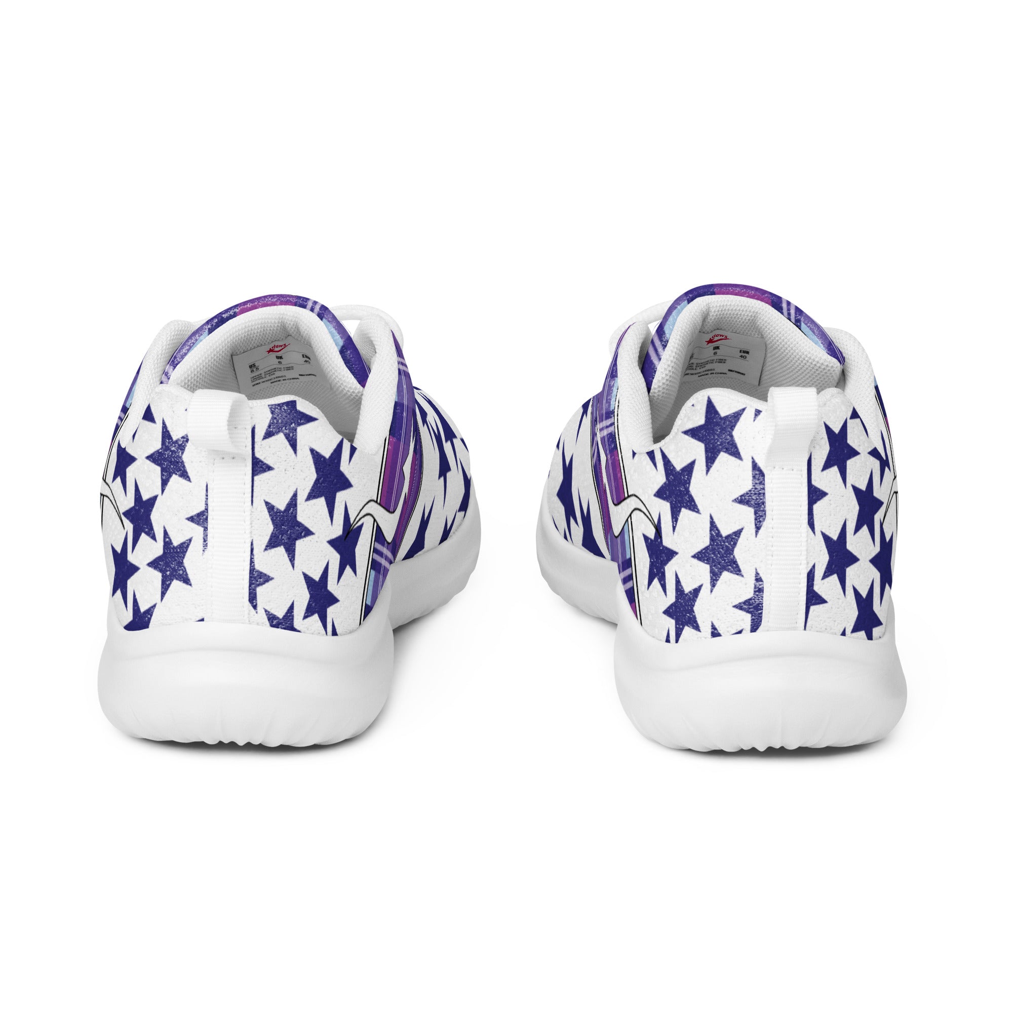 Daws Logo plaid star accent Women’s athletic shoes