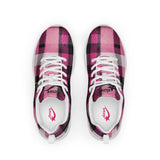 Daws pink plaid Women’s running shoes