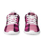 Daws pink plaid Women’s running shoes