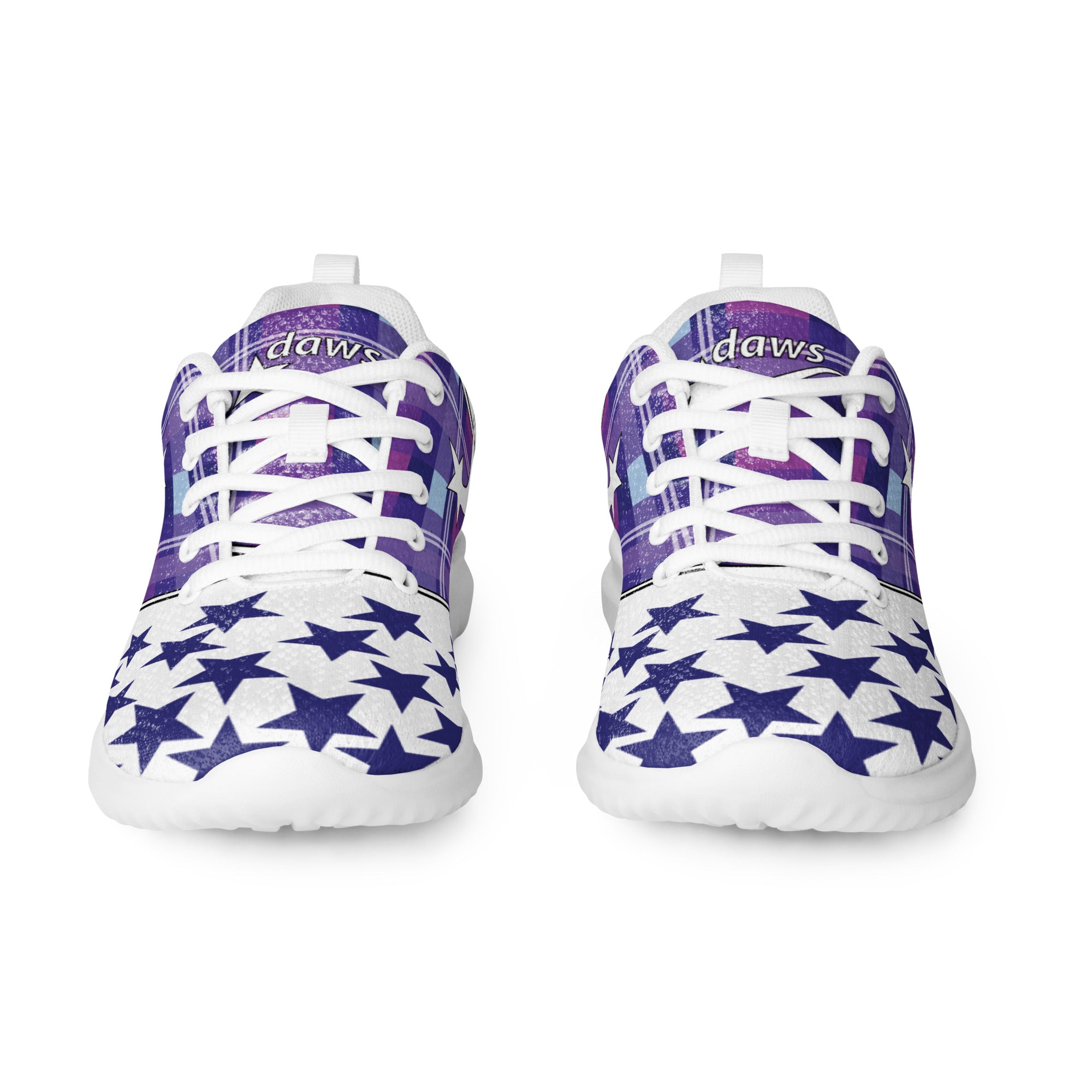 Daws Logo plaid star accent Women’s athletic shoes