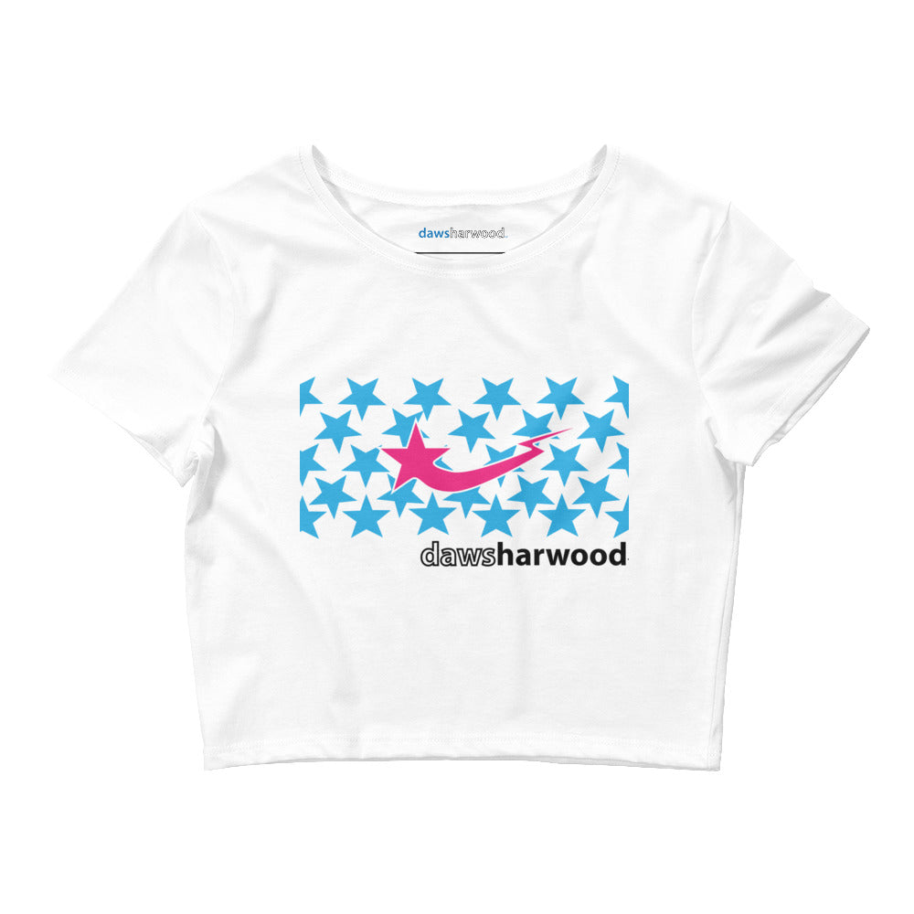 Daws logo stars accent Women’s Crop Tee