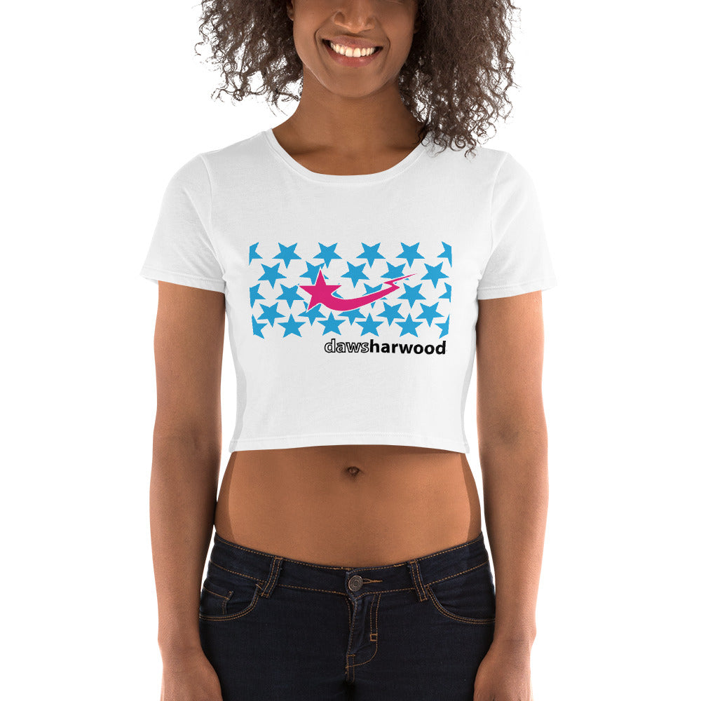 Daws logo stars accent Women’s Crop Tee