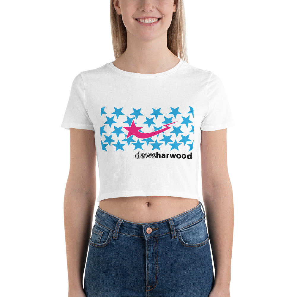 Daws logo stars accent Women’s Crop Tee