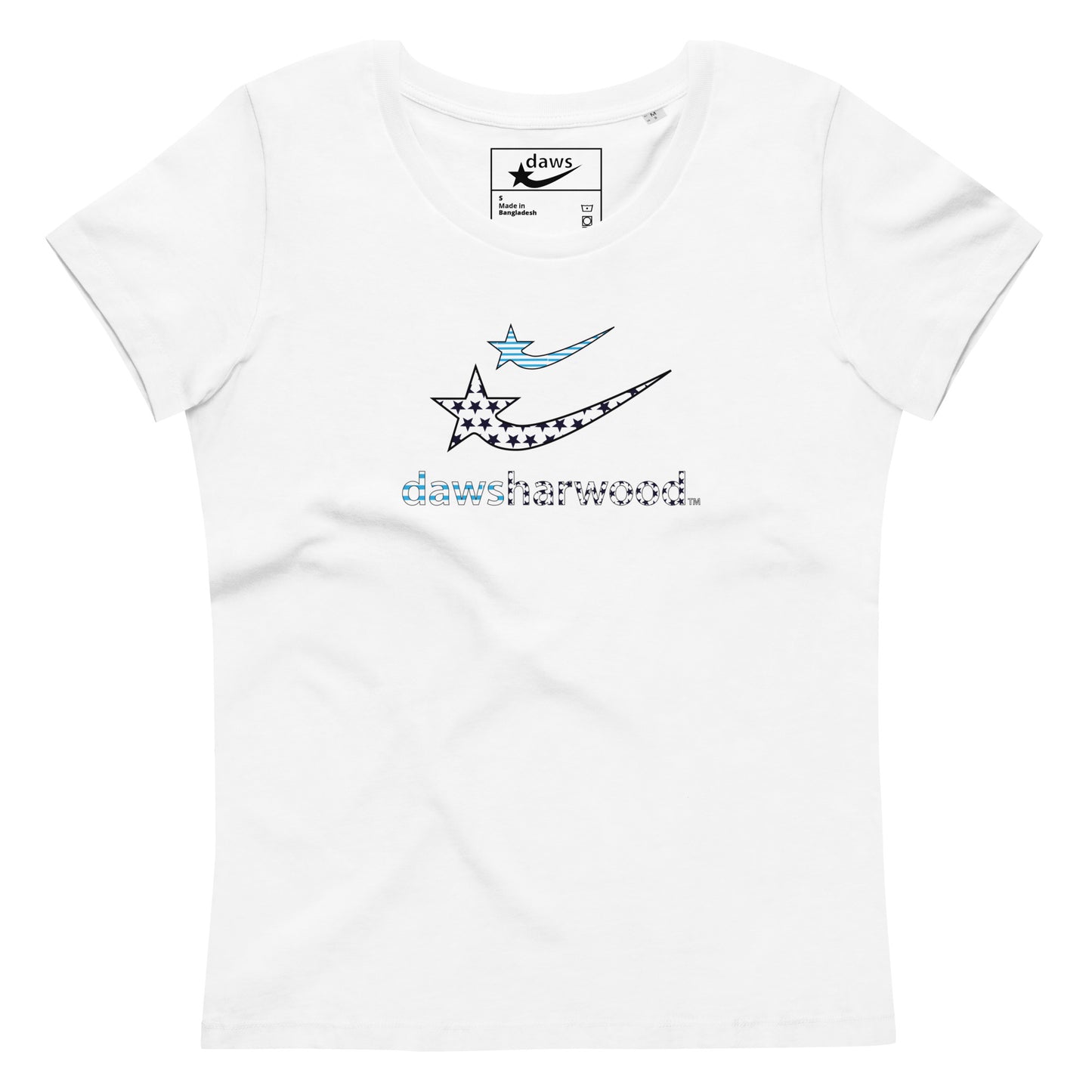 Daws double trouble Women's fitted eco tee