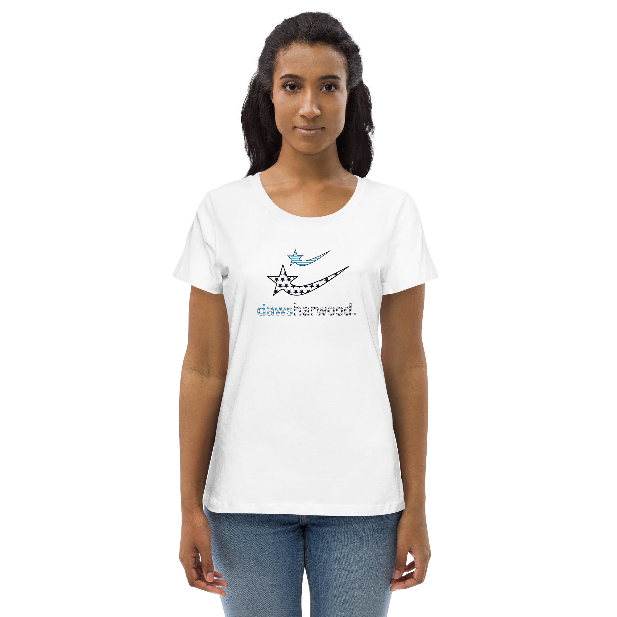 Daws double trouble Women's fitted eco tee