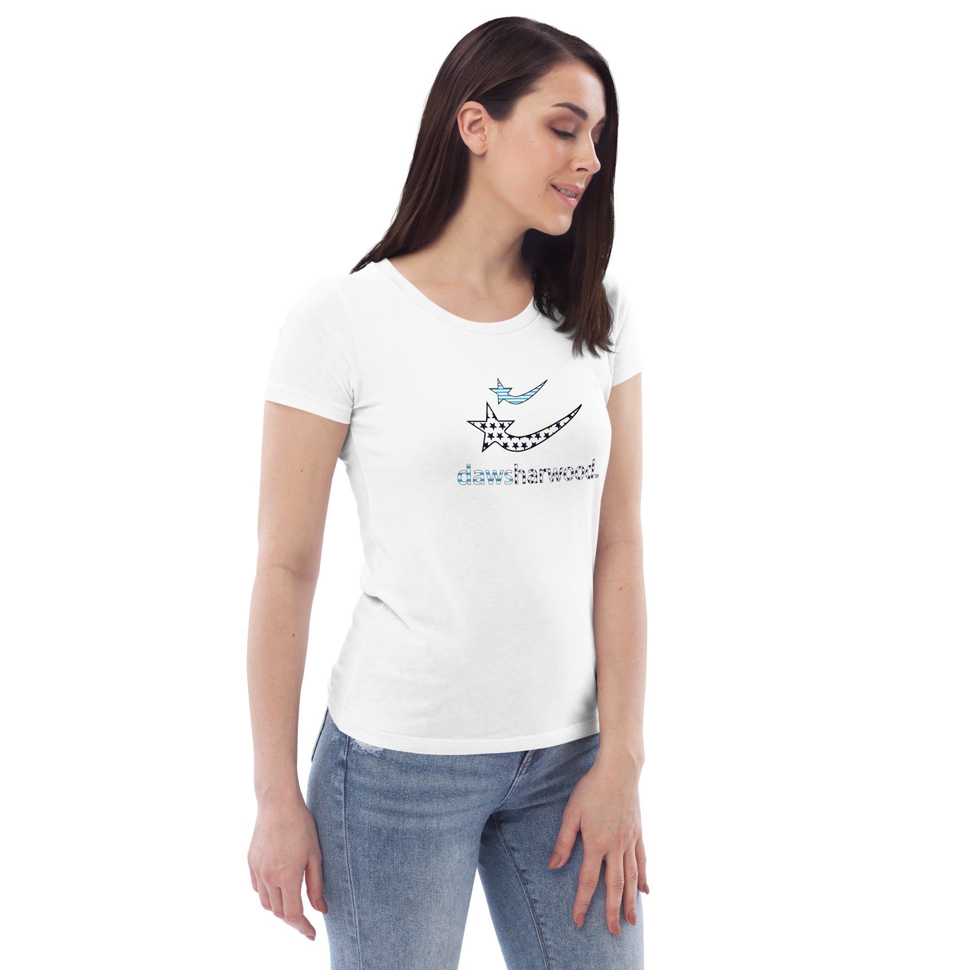 Daws double trouble Women's fitted eco tee