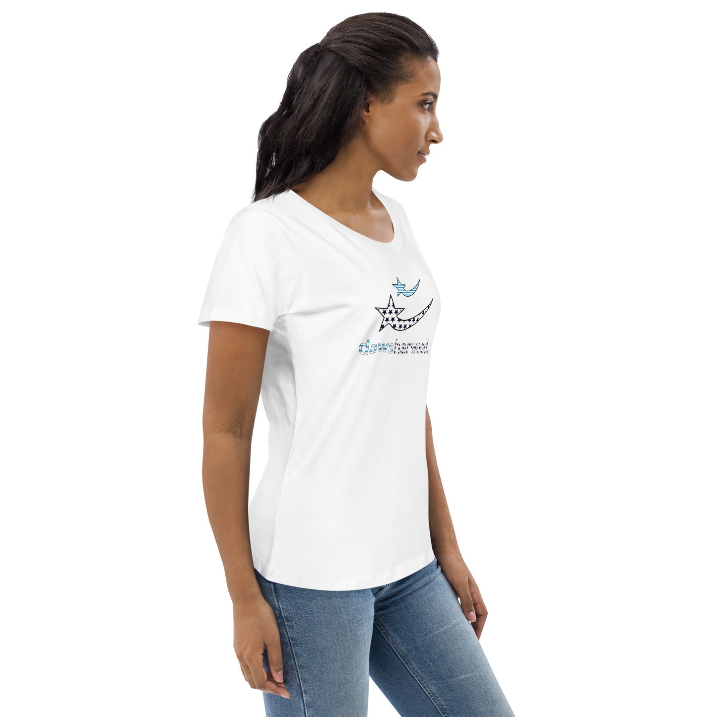 Daws double trouble Women's fitted eco tee