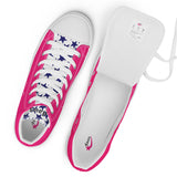 Daws barbistyle pink stars Women’s high top canvas shooting star shoes