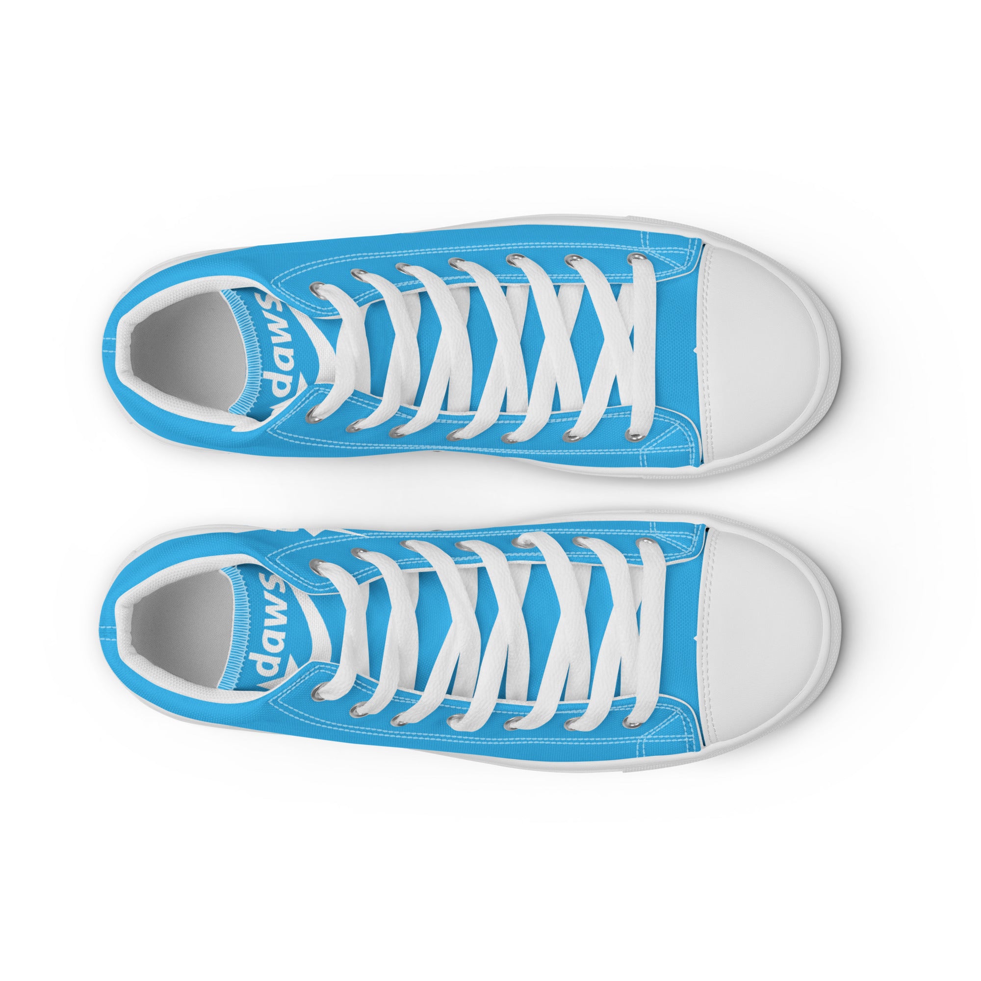 Daws Blue Star Women’s high top canvas shoes