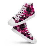 Daws starlight plaid Women’s high top canvas shoes