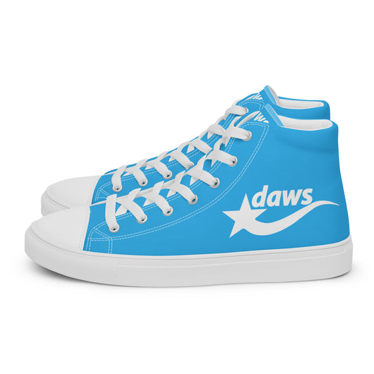 Daws Blue Star Women’s high top canvas shoes