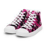 Daws starlight plaid Women’s high top canvas shoes