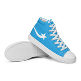 Daws Blue Star Women’s high top canvas shoes