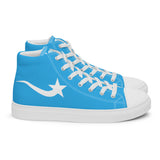 Daws Blue Star Women’s high top canvas shoes