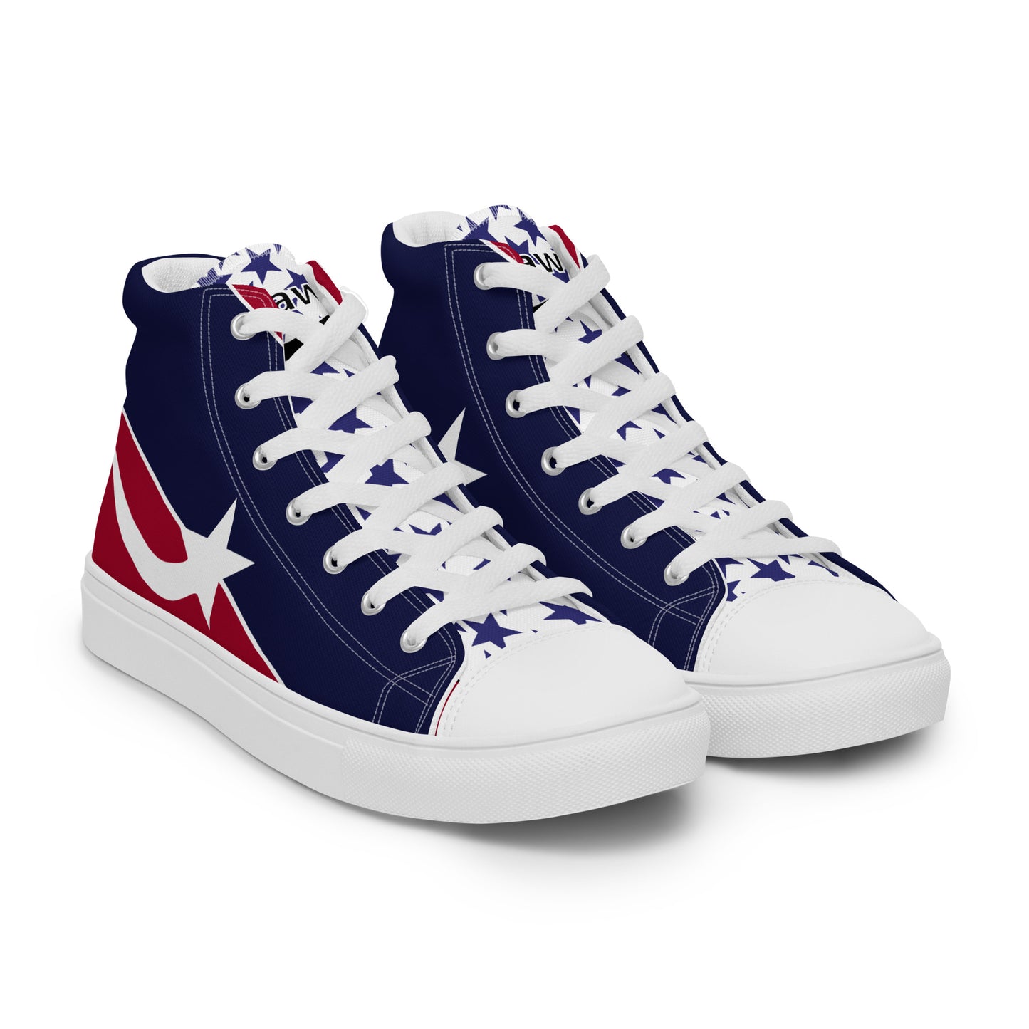 Daws American Dream Women’s high top canvas shooting star shoes