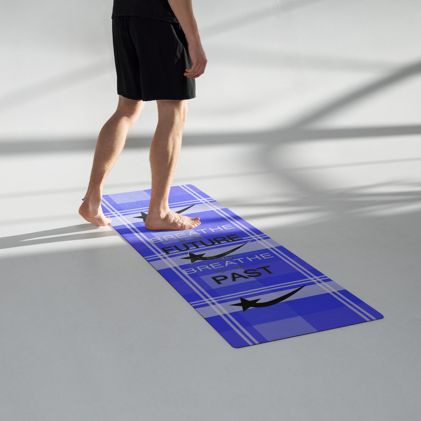 Daws Harwood breathe in the future Yoga mat