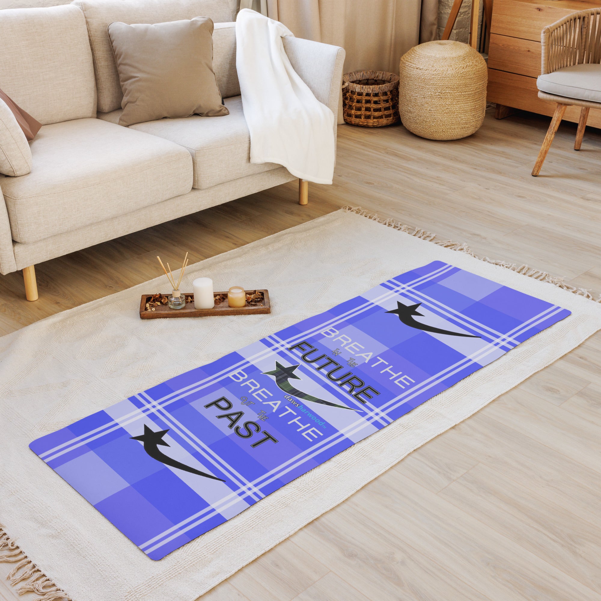 Daws Harwood breathe in the future Yoga mat