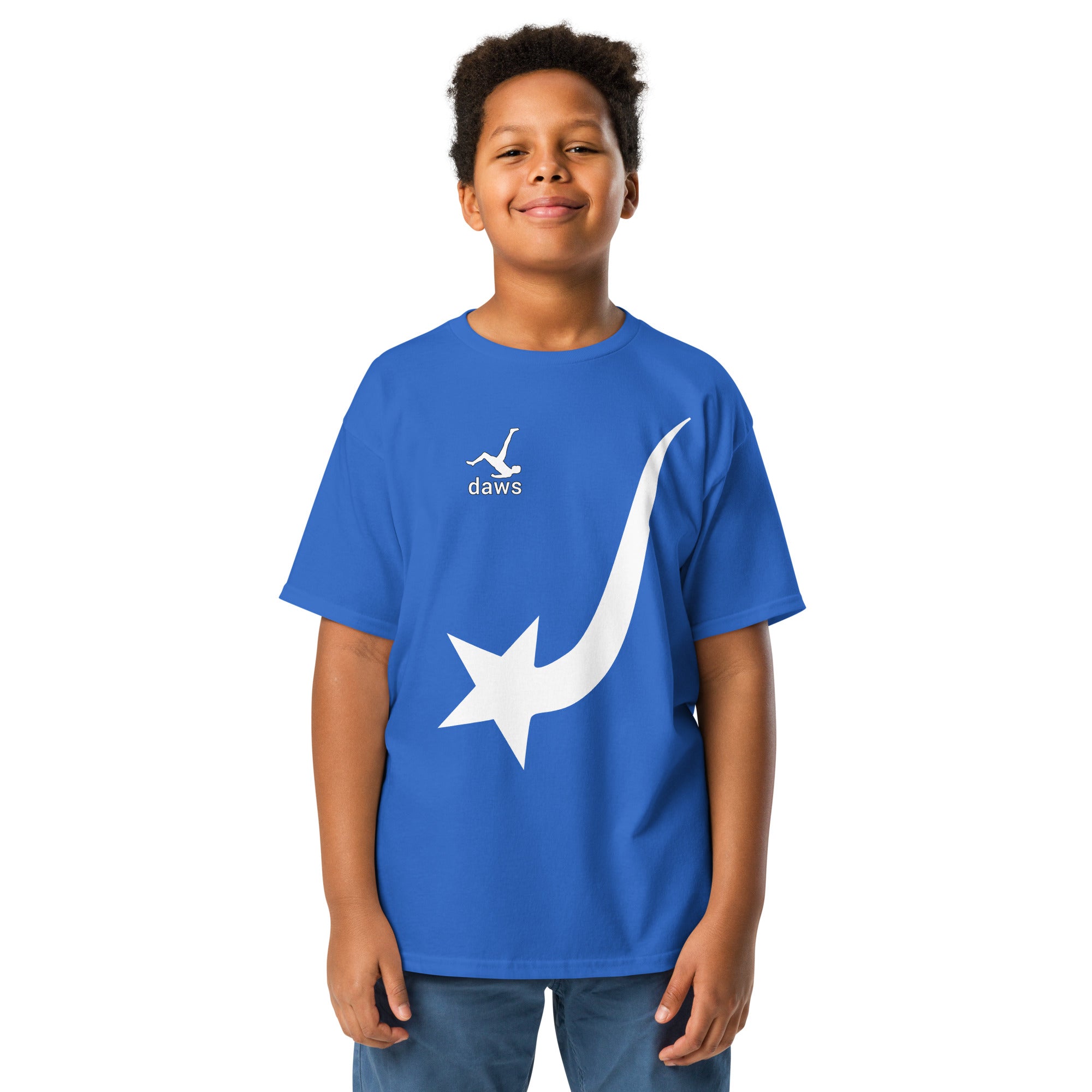 Daws Soccer Icon Blue Youth classic tee