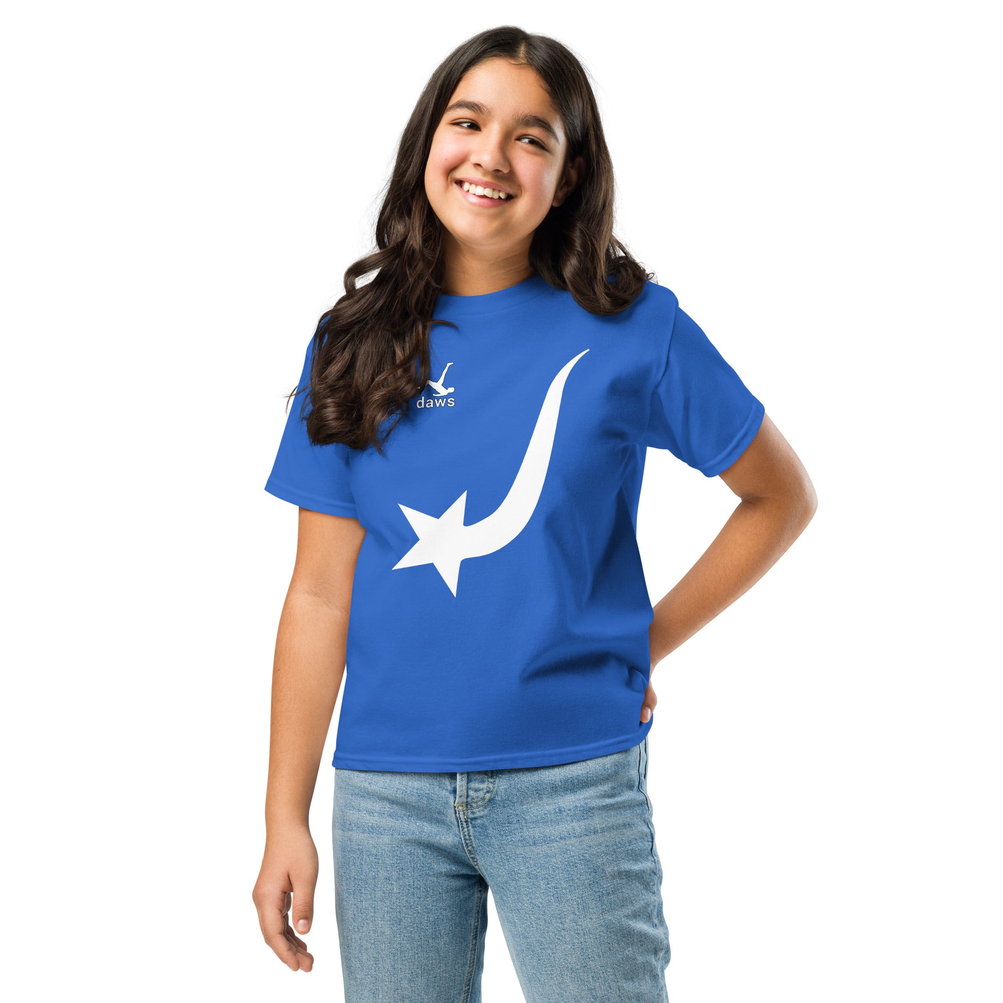 Daws Soccer Icon Blue Youth classic tee