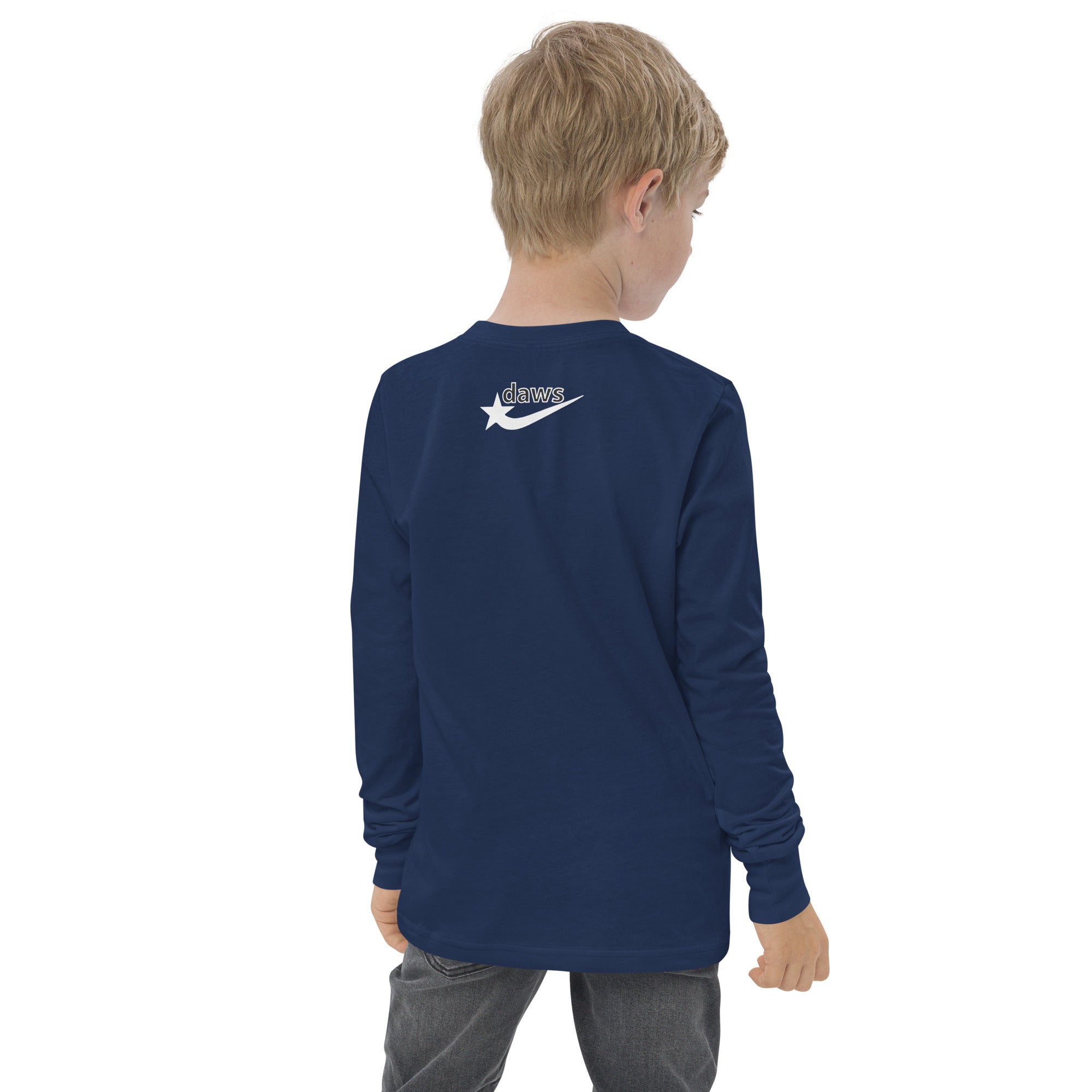 Daws Soccer Solid BallSwag Youth long sleeve tee