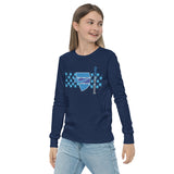 Daws harwood classic star accent Youth long sleeve tee