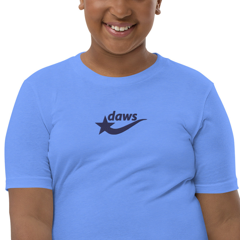 Daws embroidery logo Youth Short Sleeve T-Shirt