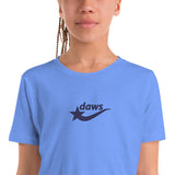 Daws embroidery logo Youth Short Sleeve T-Shirt