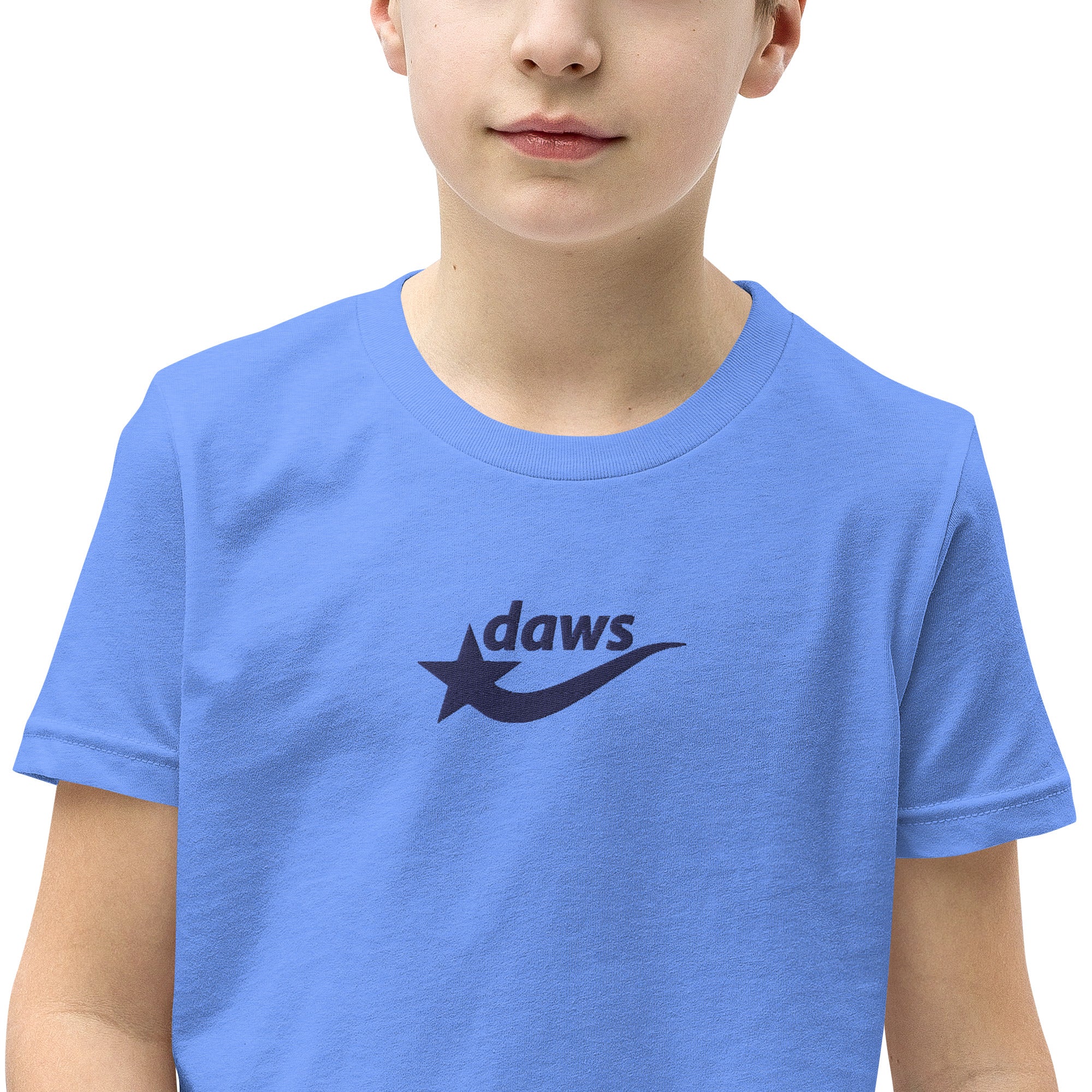 Daws embroidery logo Youth Short Sleeve T-Shirt