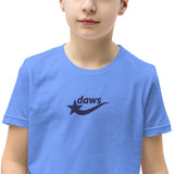 Daws embroidery logo Youth Short Sleeve T-Shirt