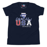 USA all the way world cup 2026 Youth Short Sleeve T-Shirt